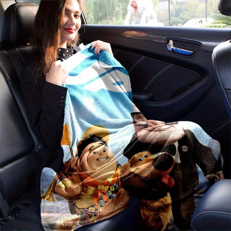 1pc, Up Home Decor Blanket, Perfect for Couch, Bed, Travel, Camping, Car, Beach, Office Nap, Soft Throw with Classic Characters, Ideal Gift for Fans o