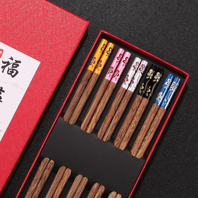 

Traditional Chicken Wing Wood Chopsticks Gift Set