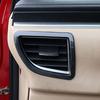 For Toyota Corolla 2014-2016 Carbon Fiber L&R AC Air Outlet Vent Cover Trim 4PCS