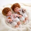 30CM Washable Lifelike Soft Hand-painted Simulation Baby Reborn Doll Children Accompany Play Doll