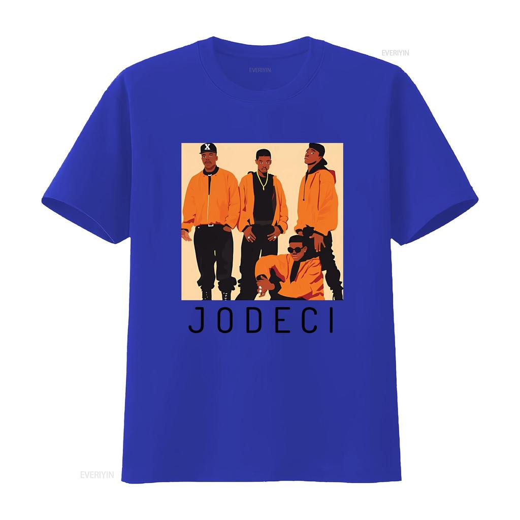 Jodeci T Shirt 90s R B Jersey Vintage Washed Versatile Fashion Streetwear Designer Clothes Top For Everyday Wear Stretched