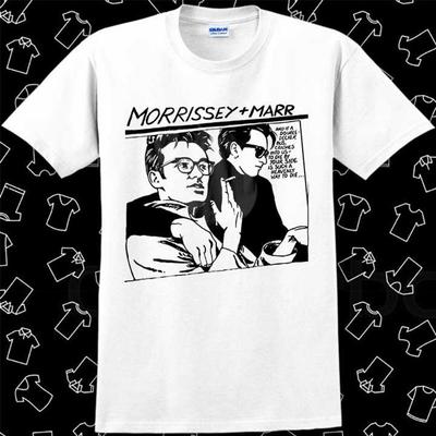 The Smiths Morrissey Marr Cartoon Meme Gift Funny Tee Style Unisex Tee