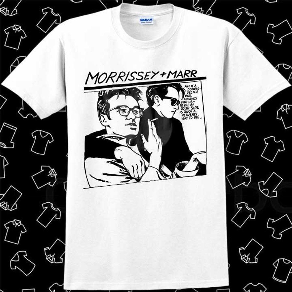 The Smiths Morrissey Marr Cartoon Meme Gift Funny Tee Style Unisex Tee L