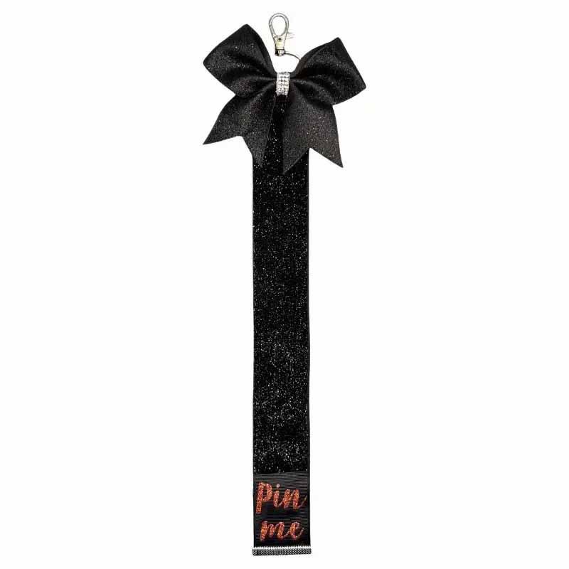 Cheerleader Bow Ribbon Keychain for Backpacks & Sports Bags