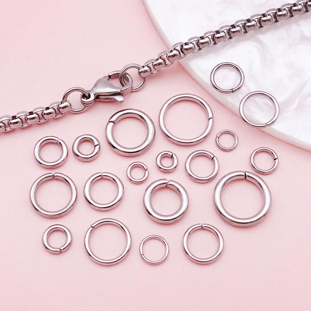 Stainless Steel Jump Rings for DIY Jewelry & Accessories