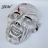 Comfortable Horror Mask for Adults Halloween Mask, Realistic Zombie Full Face Breathable Eye & Nose Vents, Lightweight Party Adjustable Strap Adults,