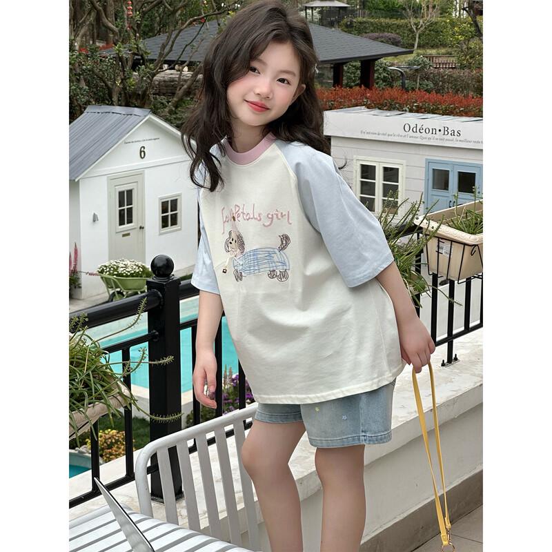 Girls' Short Sleeve Summer T-Shirt