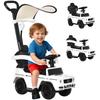 3 in 1 Macchina da Corsa Spingibile per Bambini Piccoli Scivolo a Piedi G350 Deambulatore Licenziato Spinta con Clacson Volante NESSUNA ALIMENTAZIONE