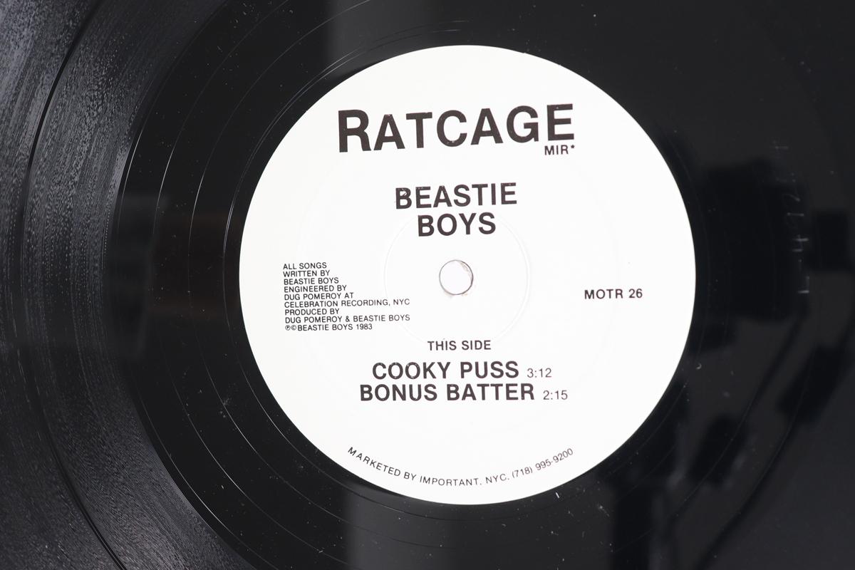 12inch Record BEASTIE BOYS  Cooky Puss  Beastie Revolution MOTR26PROMO RAT CAGE 1983 US Rap  HipHopRB Used