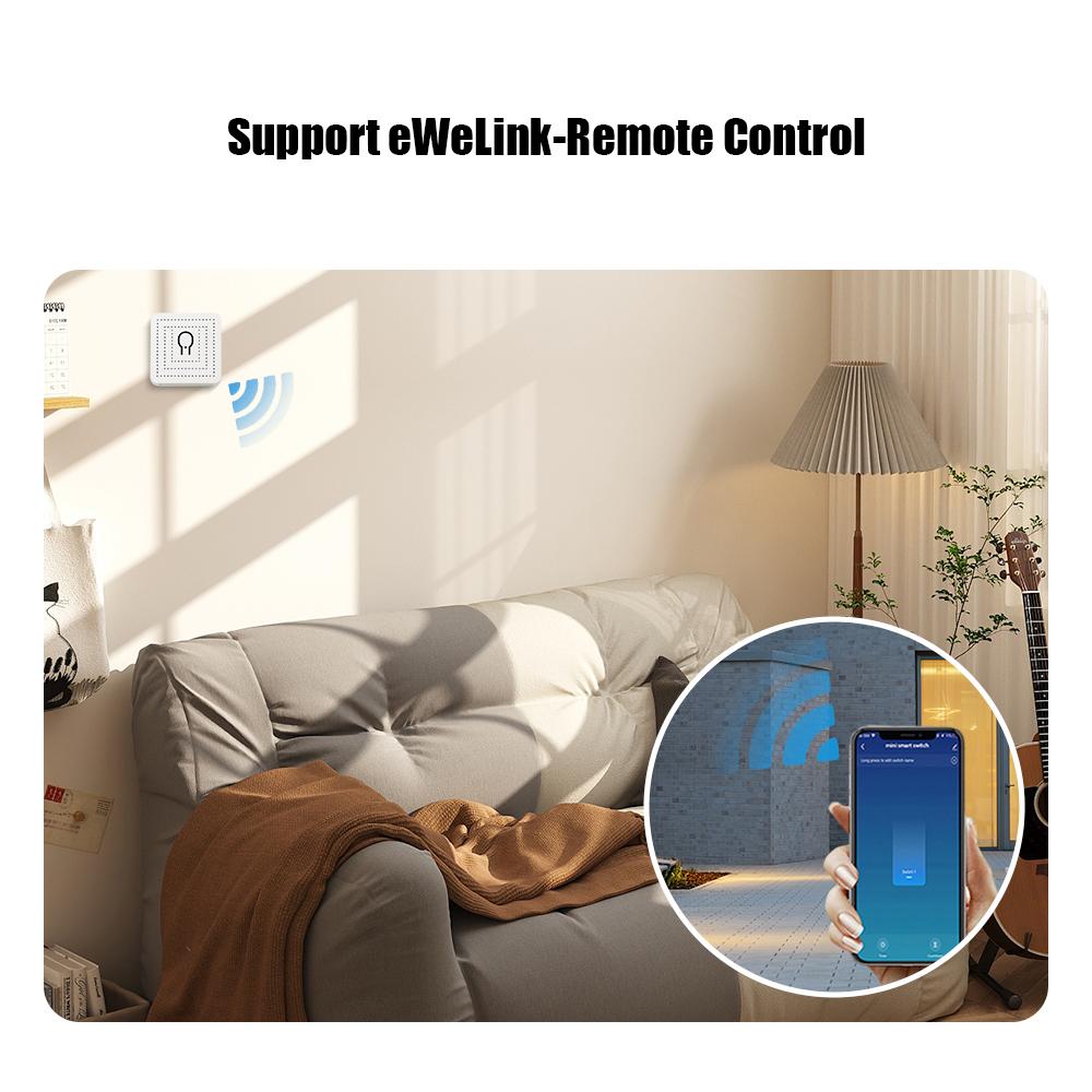 AUBESS EWeLink Zigbee 16A întrerupător inteligent întrerupător aplicație telecomandă vocală comutator fără fir se potrivește cu Alexa Google Home