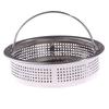 Stainless Steel Stopper Shower Drain Hole Filter With Handle Metal Sink Strainer Floor Drain For Kitchen Height 2/4/4.7cm