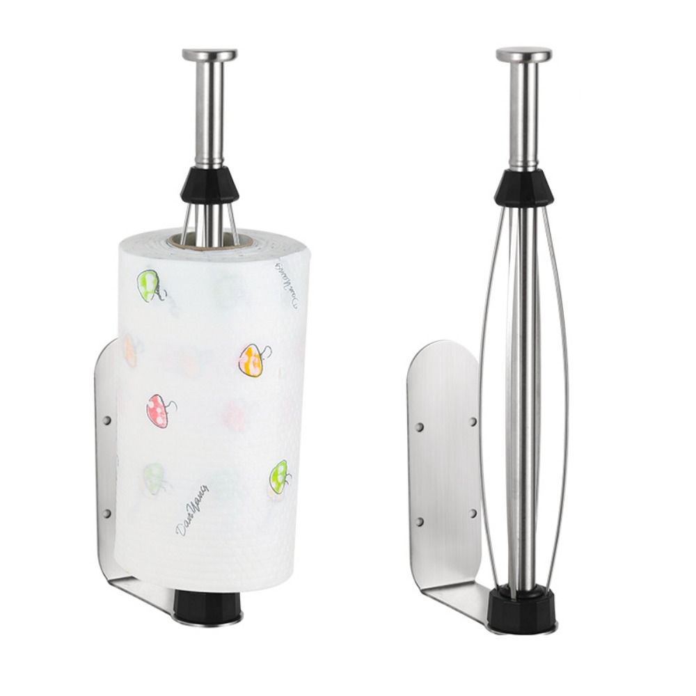 Klebe Wandhalter Küchenrollenhalter Bohrlos Rollenpapier Spender Badezimmer