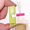 15pcs Food Sealing Bag Clip Reusable Fresh Food Storage Tools Plastic Sealer Clamp Snack Bread Seal Bag Home Kitchen Storage Clips