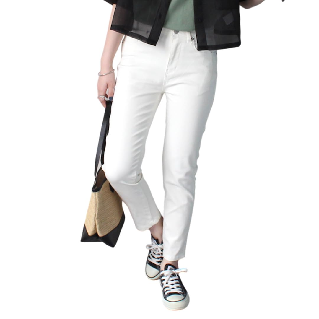 

[Select Berry] Cool Touch, Quick-Drying, UV Protection Coolish Skinny Pants, Inseam 62cm, Denim Bottoms, SpringSummer, Leg-Lengthening Effect, Long