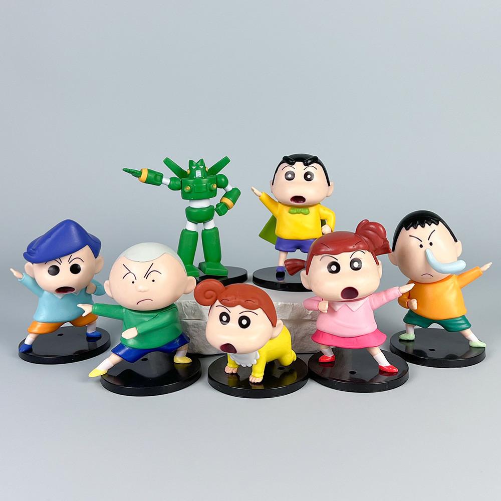 Shin Crayon Chan Pvc Action Figures Model Toys Desktop Decoration Kids Gifts