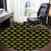 1pc Batman Office Round Area Rug, Under Office Chairs Bedroom Living Room Home Decor, Room Deco, Available in Various Sizes101