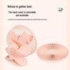 Ultra-Quiet USB Rechargeable 4-inch Clip Fan - Long Battery Life, Perfect for Desktop & Summer Use