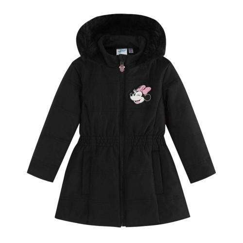 Disney Women's Black Girl's Minnie Mouse Parka In | Size: 9-10 Years - Image 2