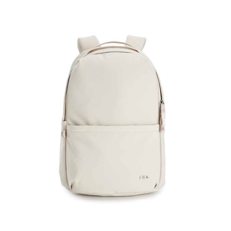 FILA Heritage Citywalk Backpack Simple Versatile Lightweight Practical Durable Multi-Pocket Design Fabric Women backpack F13W618170FBG Comfortable Gray
