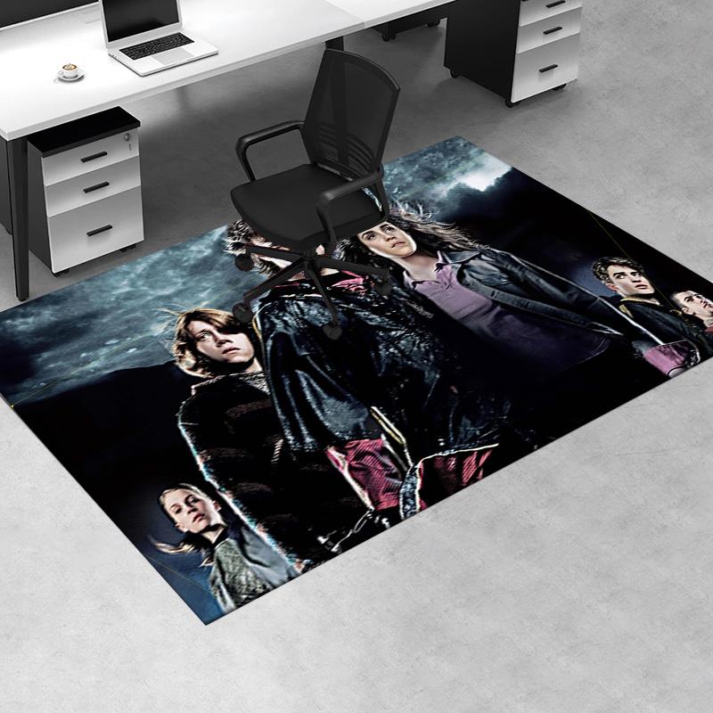 

Harry Potter Hogwarts School Uniform Cosplay Costume Halloween Party Suit Office Mat Home Decor Office Desk Chair Rugs Chair Carpet for offi 60cm by 90cm