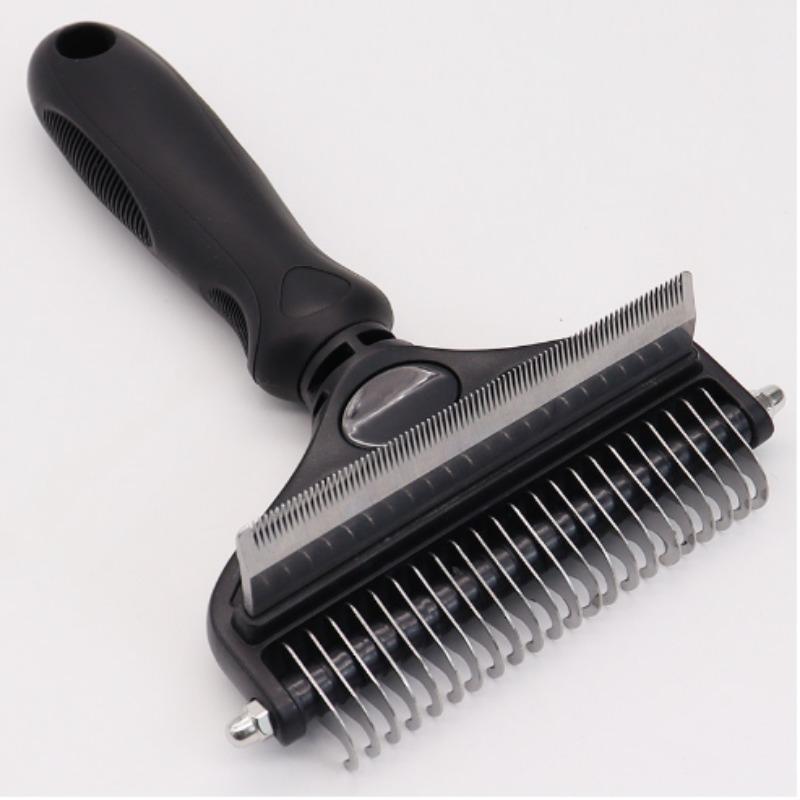 Tierknotenkamm Hundespezifische Haarbürste für Hunde Flohkamm Hundekamm Hundehaarkamm Katze- und Hundezubehör Katzenkamm Entfernungsprodukte