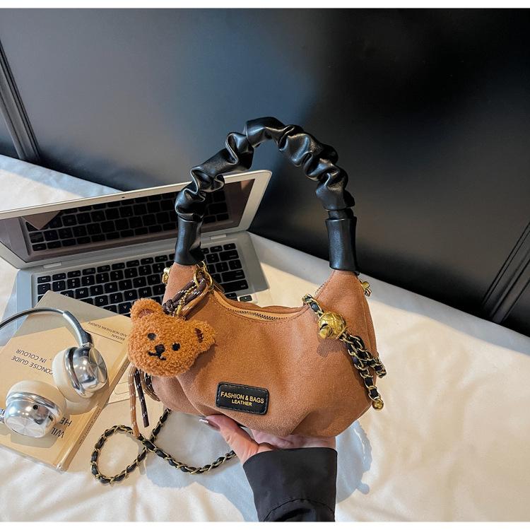 Premium Sense Super Fire Niche Bag 2025 New Retro Versatile Shoulder Messenger Bag Fashion Portable Dumpling Bag Tide