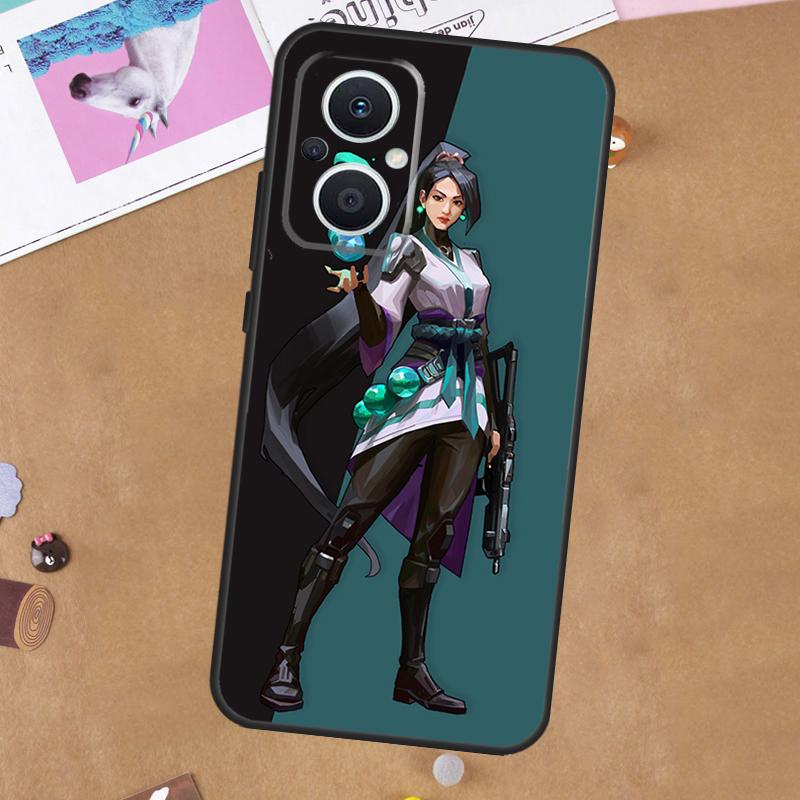 Valorant Game For OPPO Reno 11F 10 11 Pro 4Z 5Z 8T 4 5 6 7 8 Lite OPPO Find X3 X6 Pro X2 Neo X5 Lite Case