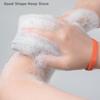 1 PCS Double-Sided Square/Oval Bath Foaming Net Soap Bag Exfoliating Body Scrubber Mesh Bathroom Sponge Soap Pocket