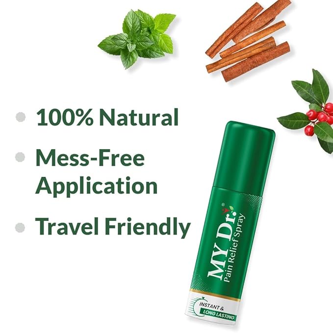Pain Relief Spray  | Doctor-Trusted Ayurvedic Formula | 85ml