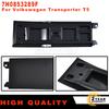 For VW Transporter T5 New 1 Pc B Pillar Left Lower Trim Fuel Cap Flap Cover Black 7H0853289F Easy Installation Car Accessories
