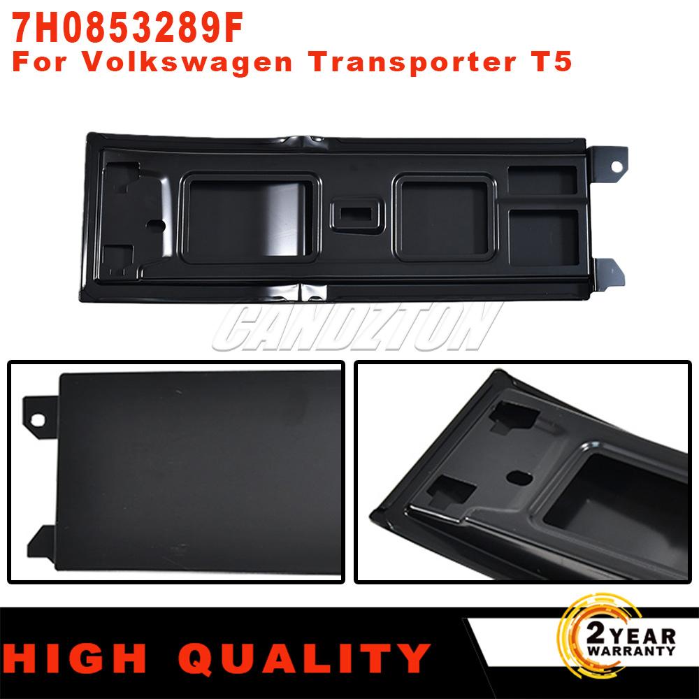 For VW Transporter T5 New 1 Pc B Pillar Left Lower Trim Fuel Cap Flap Cover Black 7H0853289F Easy Installation Car Accessories