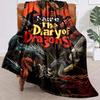 Dragon Theme Customize Your Name Blanket Used For Chair Office Sofa Bed Camping Soft And Warm Giving Friends And Relatives Birthday Graduation Gift