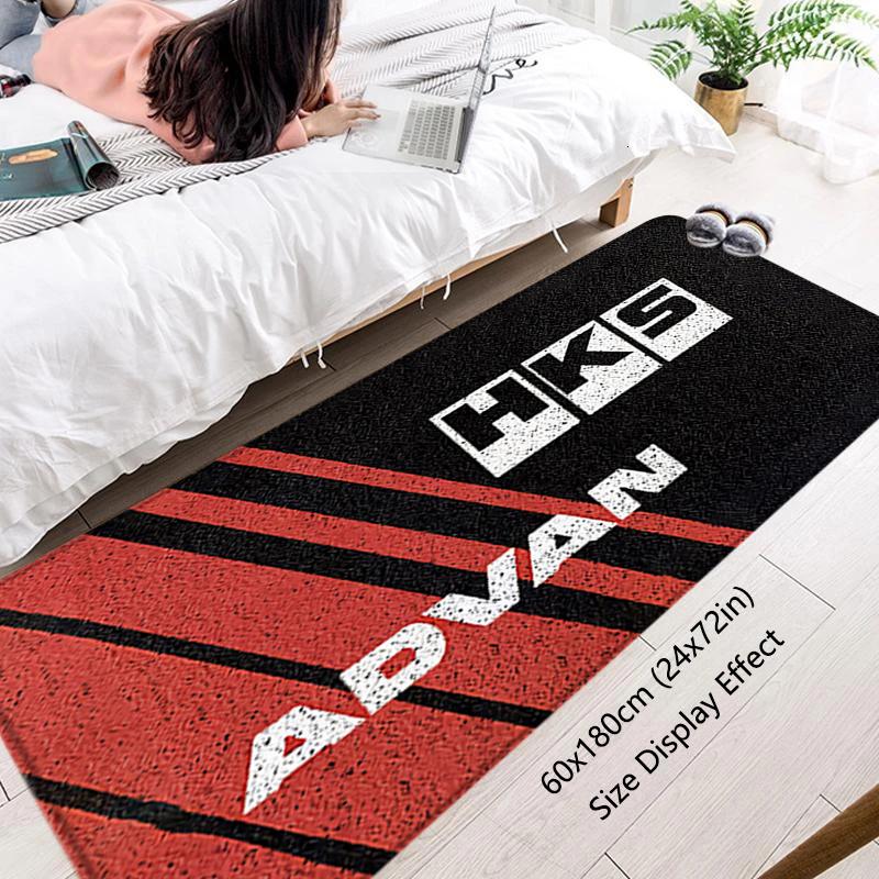 Floor Mat Non-slip Foot Rug for Entryway HKS Power Hallway Carpet Kitchen Water Absorbed Rugs Fluffy Bedside Mats Home Decor