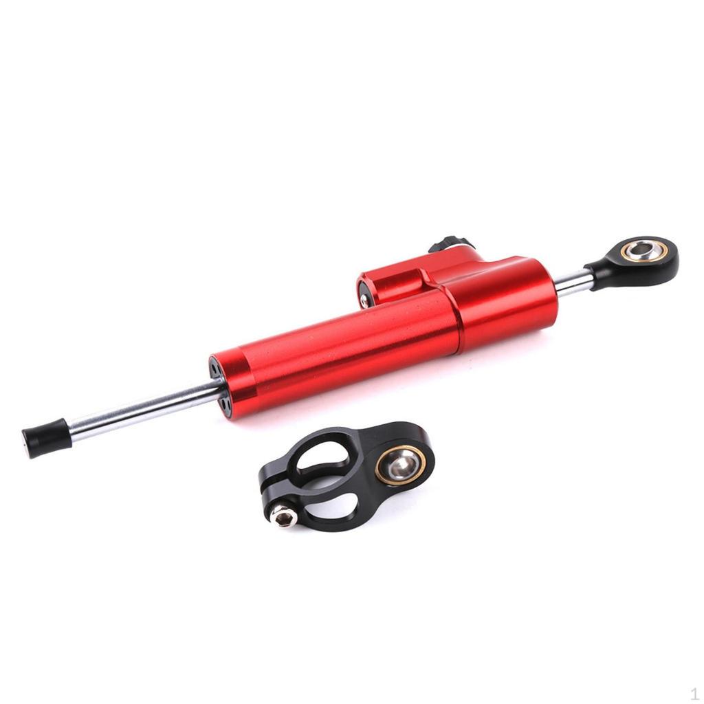 Anodized Motorcycle Steering Damper Heavy-Duty Stabilizer