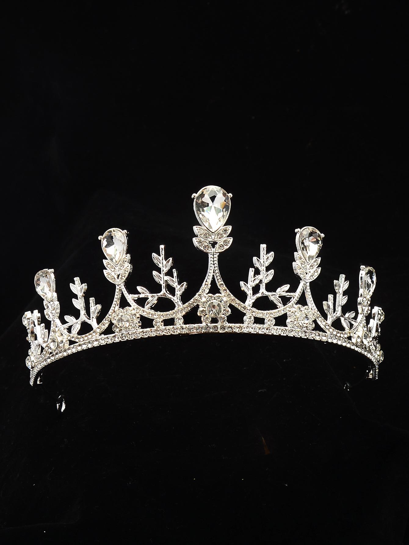 

Барочная корона тиара невесты высококачественная металлическая корона принцессы годовалый ребенок девочка выступление аксессуары для волос