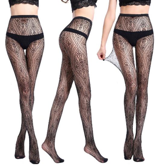 Ciorapi cu flori cu frunze de păianjen, moale, respirabile, pentru femei sexy, colanți, ciorapi gol