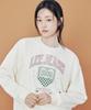 LEE Women Univ Graphic Sweatshirt Cream
