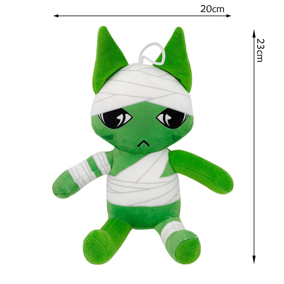 Anime Pet Hospital Pink Rabbit Glasses Blue Dog Cartoon16Pcs Plush Toy Medical Staff Animal Trendy Game Peripheral Gift In Stock