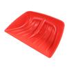 Snow Shovel PP Plastic Blade Shovel for Gravel Soil Leaves Garden Construction Clean Red