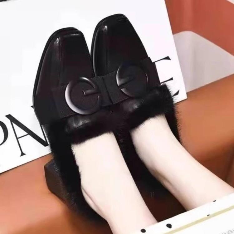 

Fashion Woman Square Toe High Heels Shoes Woman Winter New Fashion Thick Heel Ankle Boots Suede Metal Buckle Cotton Shoes Dress Pumps 35 чёрный