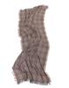 Inner Mongolia Houndstooth Wool Shawl: Dual-Use Long Tassel Scarf for Women - Autumn/Winter Collection.