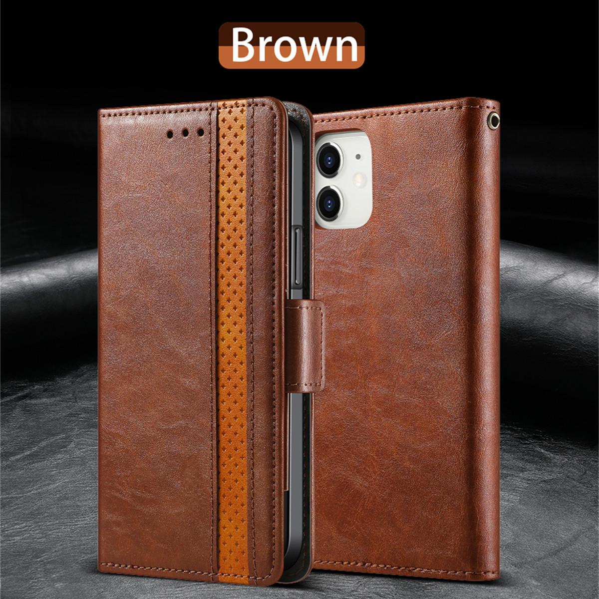 

Многофункциональный кожаный чехол-книжка с магнитной застежкой для серии TCL 505/ TCL 50/ TCL 60... Где мода встречается с функцией TCL 50 Pro NxtPaper коричневый