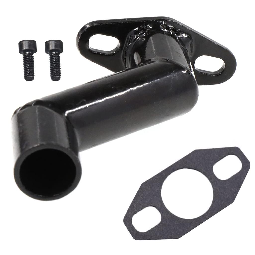 JRL 32mm-40mm Black Offset Intake Manifold and Gasket for 49cc
