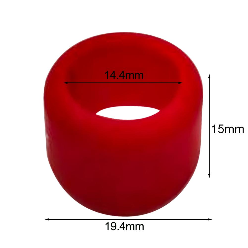 4PCS Protective Rubber Boot 1/4in Hex For Impact Driver Head Protective Cover Sleeve For DeWalt Prevents Wear & Tear
