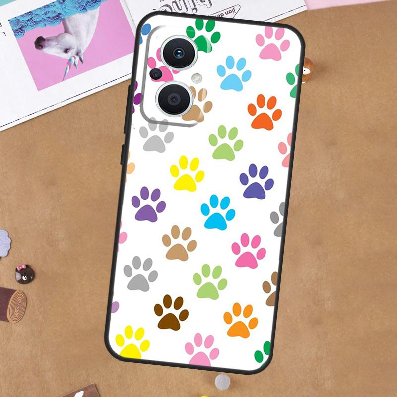 Katzen-Hunde-Pfoten für OPPO Reno 12 13 14 11 10 Pro 14F 13F 12F 11F 7 8 Lite 8T OPPO Find X9 X5 X6 X8 Pro Hülle