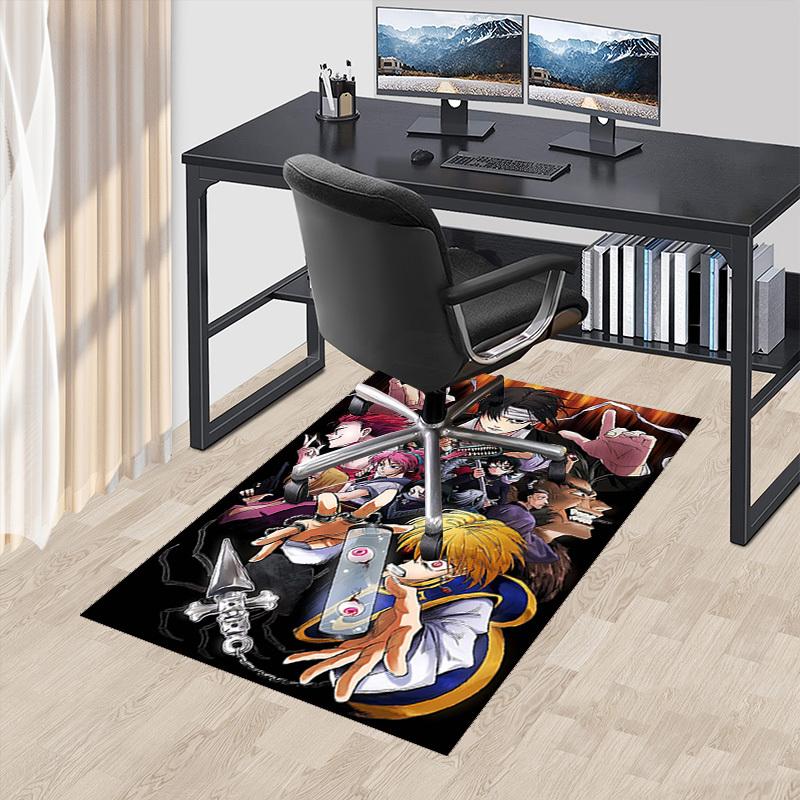 

1pc JoJo s Bizarre Adventure Anime Cartoon Design Office Chair Mat, Non-Slip Carpet for Home Decor, Suitable for All Seasons, Perfect Gift for Fans.T0 60cm by 90cm
