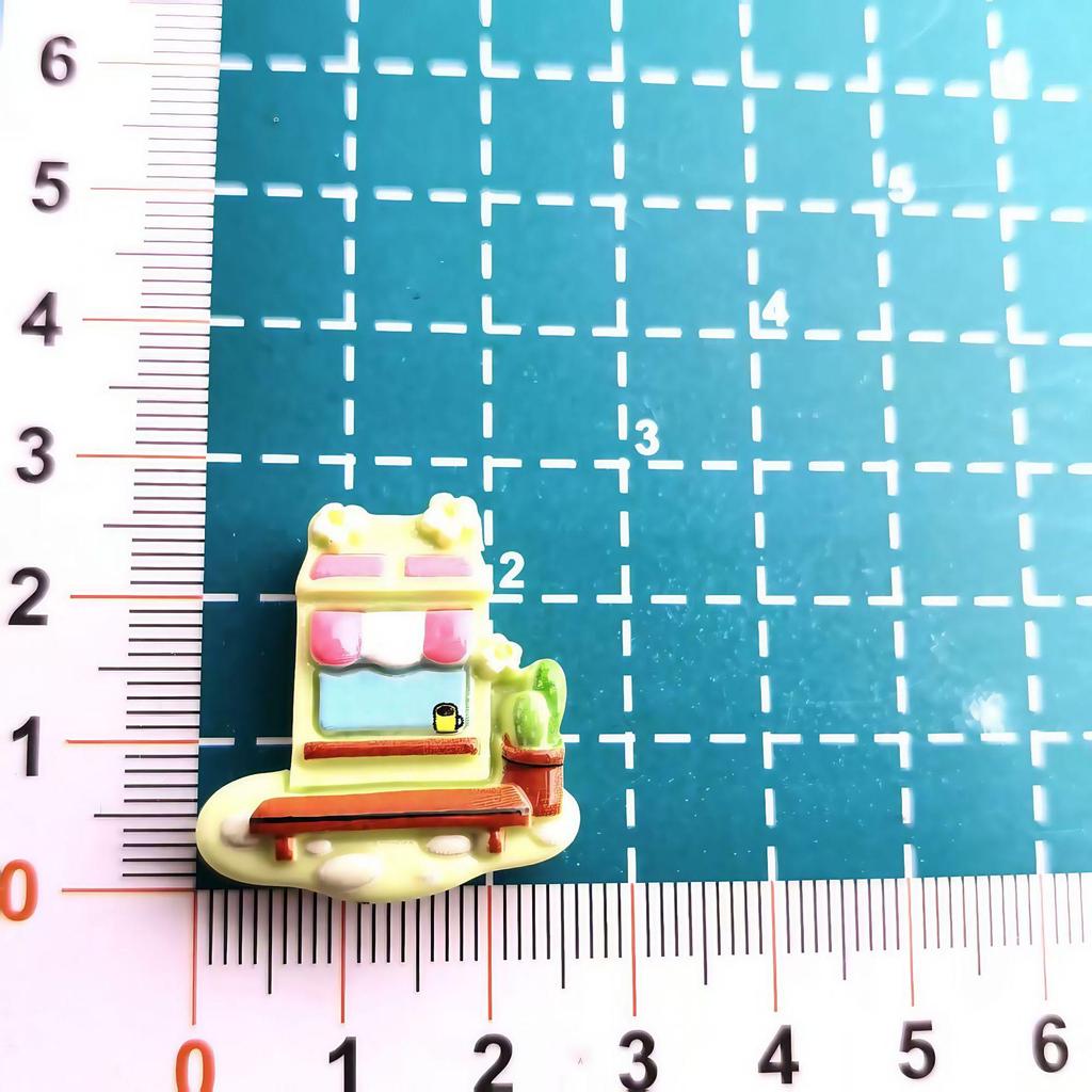 Resin Food Toy Bread DIY Hairpin & Dollhouse Ornaments Perler Beads Keychain Accessories