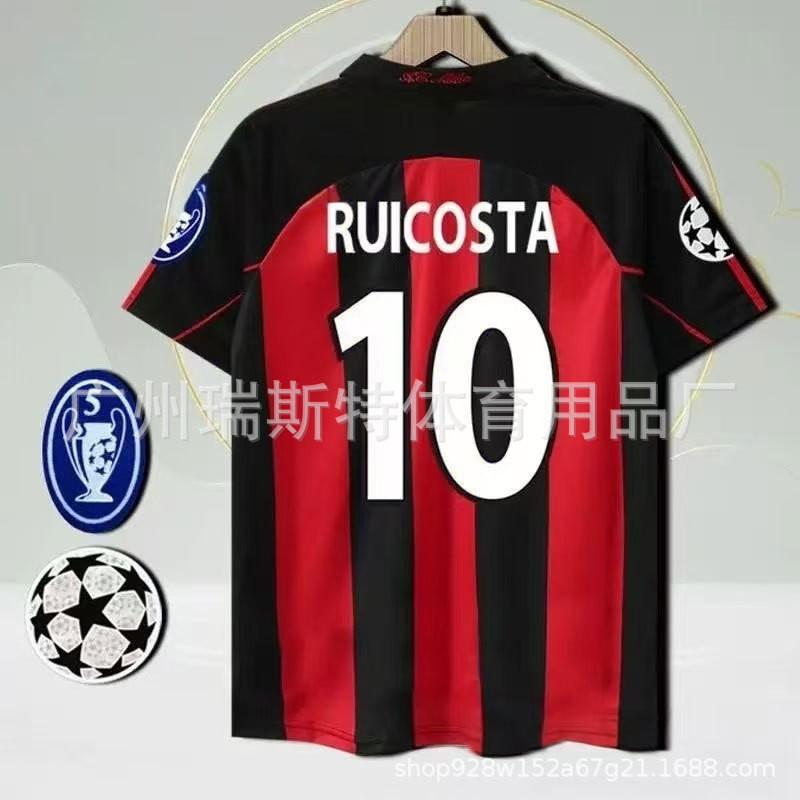Retro Football Jerseys Collection Arsenal Newcastle PSG AC Milan Vintage Soccer Shirts Bamboo Fiber Breathable Sport Wear