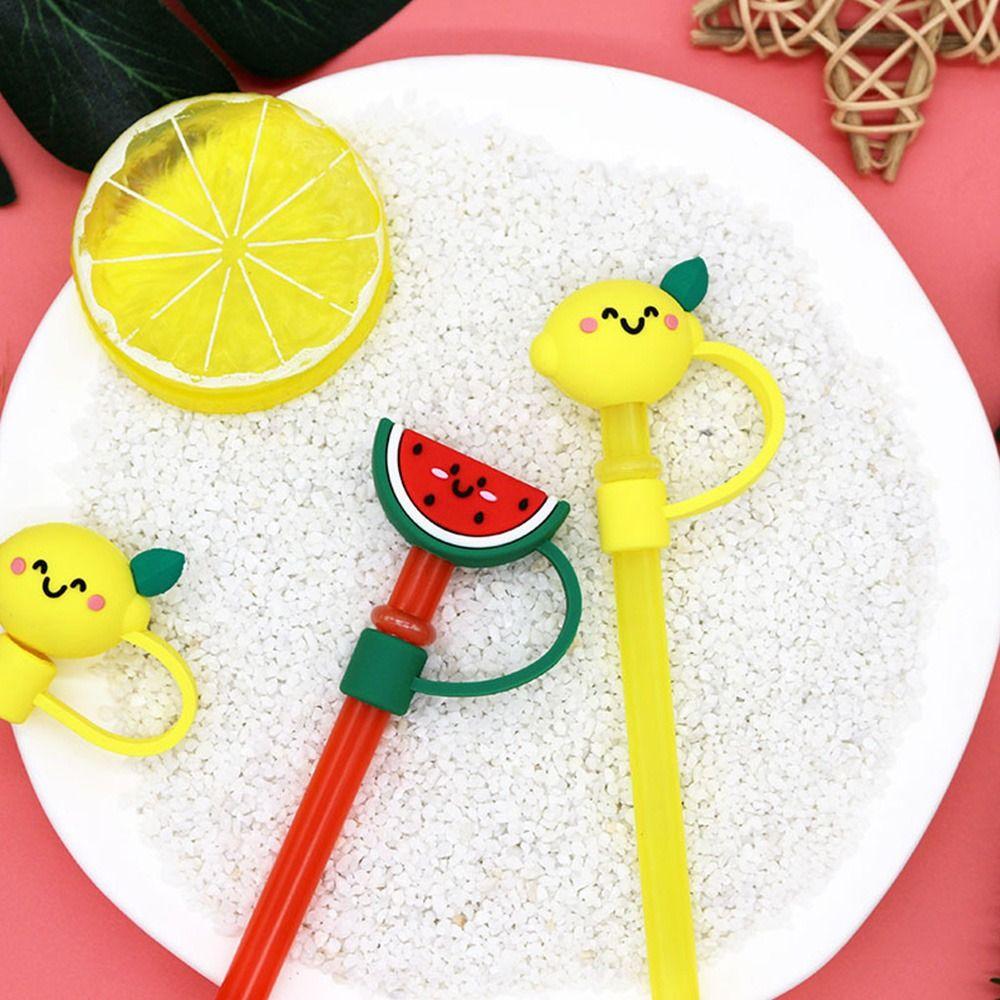 Cup Accessories Drinking Dust Cap Silicone Straw Tips Cover New Silicone Straw Plug  Cup