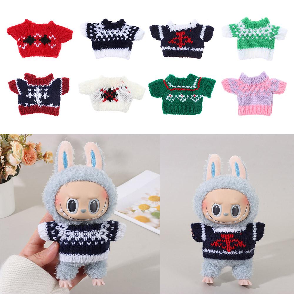 Dolls Accessories Doll Dress Up 10cm Cotton Doll DIY Clothes Changing  for Birthday Gifts
